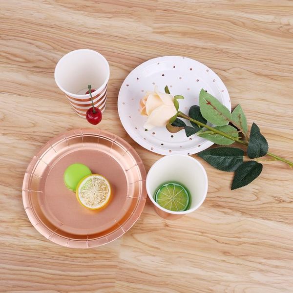 disposable dinnerware tableware sets champagne party rose gold cup plate for wedding decor birthday
disposable dinnerware tableware sets champagne party rose gold cup plate for wedding decor birthday