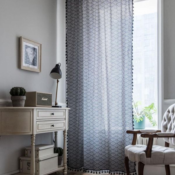 curtain & drapes finished navy blue and wind printing tassel japanese window kitchen cotton linen semi-shading bay
curtain & drapes finished navy blue and wind printing tassel japanese window kitchen cotton linen semi-shading bay