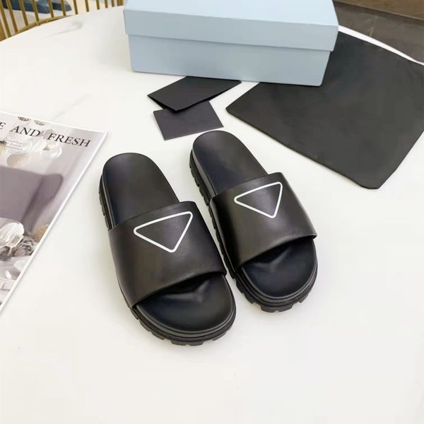 2023 luxury designer women slippers leather comfortable thick soled scuffs fashion summer outdoor beach ladies flat platform shoes slides sa, Black
2023 luxury designer women slippers leather comfortable thick soled scuffs fashion summer outdoor beach ladies flat platform shoes slides sa, Black