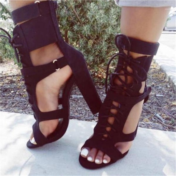 fashion woman faux suede pumps open toe ankle boots slip on deep cut high heel lady autumn shoes dress, Black
fashion woman faux suede pumps open toe ankle boots slip on deep cut high heel lady autumn shoes dress, Black