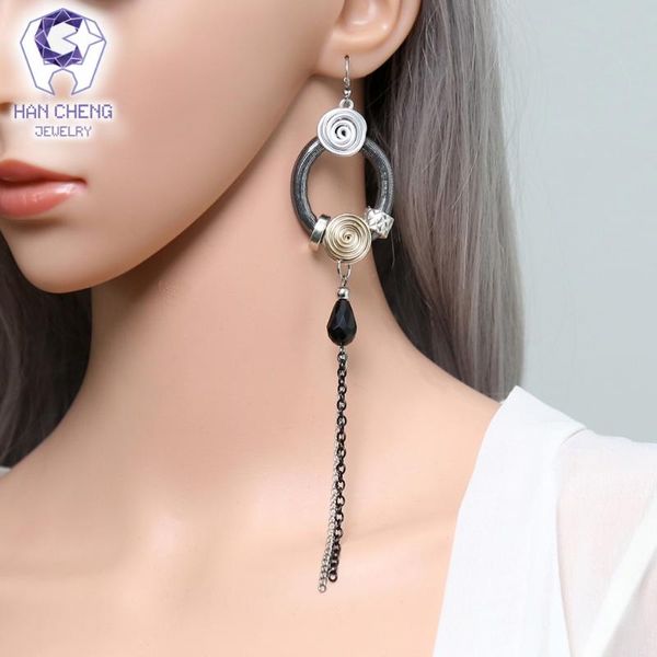 dangle & chandelier hancheng fashion round circle drop earrings hanging gem silver chain tassel long for women jewelry bijoux
dangle & chandelier hancheng fashion round circle drop earrings hanging gem silver chain tassel long for women jewelry bijoux