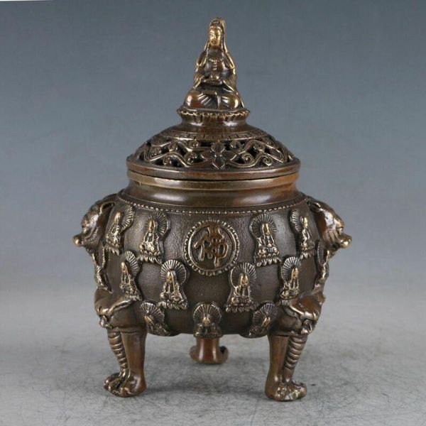fragrance lamps chinese exquisite brass buddha incense burner made during the daming xuande antique statues for decoration collection orname
fragrance lamps chinese exquisite brass buddha incense burner made during the daming xuande antique statues for decoration collection orname