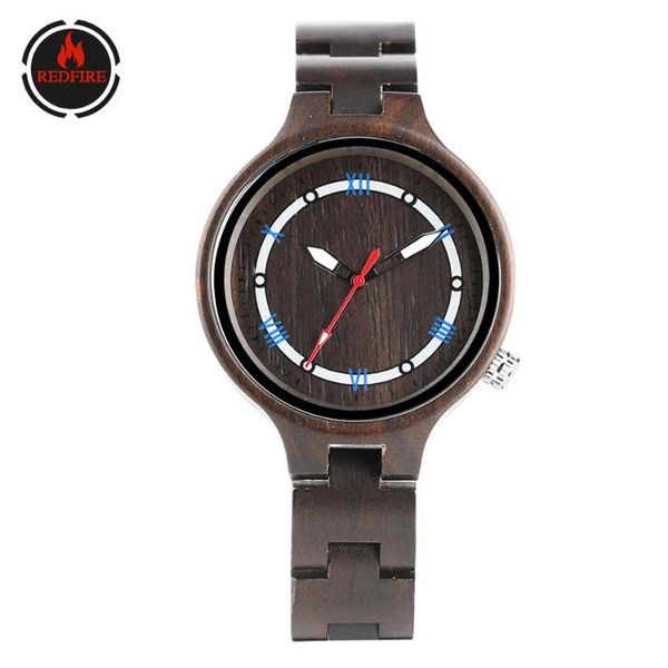 wristwatches redfire ebony wooden bangle women's wood watches quartz movement folding clasp ladies business female clock, Slivery;brown
wristwatches redfire ebony wooden bangle women's wood watches quartz movement folding clasp ladies business female clock, Slivery;brown