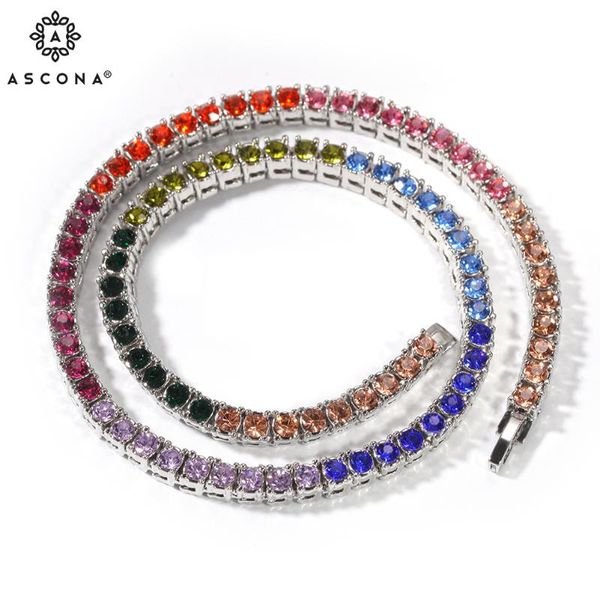 chains ascona iced out shiny colorful hip hop chain rhinestone necklace for men women bling trendy rapper jewelry party gift, Silver
chains ascona iced out shiny colorful hip hop chain rhinestone necklace for men women bling trendy rapper jewelry party gift, Silver