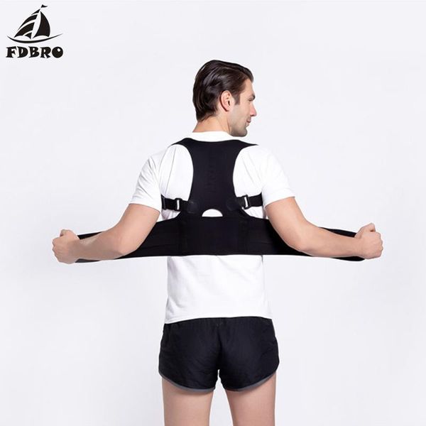 back support brace men women adjustable posture corrector clavicle elastic belt strap teens humpback slouching correction, Black;blue
back support brace men women adjustable posture corrector clavicle elastic belt strap teens humpback slouching correction, Black;blue