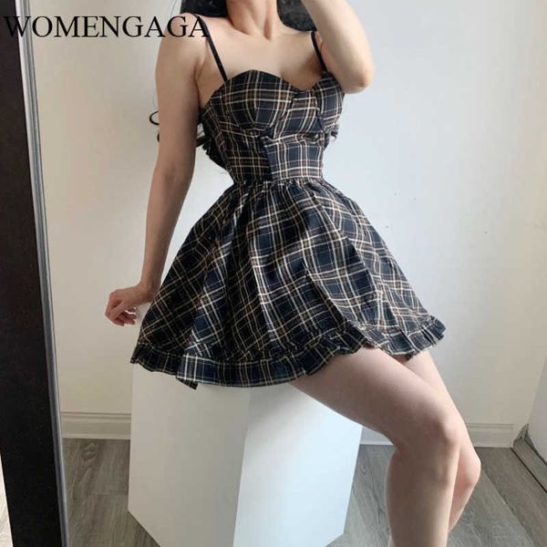 summer women's wear european retro check sling puffy dress sleeveless plaid vintage womens dresses girl female e194 210603, Black;gray
summer women's wear european retro check sling puffy dress sleeveless plaid vintage womens dresses girl female e194 210603, Black;gray