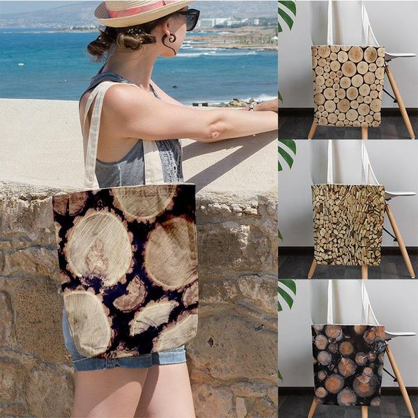 storage bags fashion original wooden pile pattern bag shoulder fashionable foldable reusable canvas wood shopping
storage bags fashion original wooden pile pattern bag shoulder fashionable foldable reusable canvas wood shopping