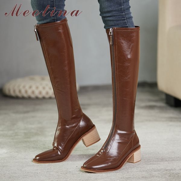 meotina knee high boots women shoes round toe high heel long boots zipper chunky heels female boots autumn winter beige 33-40 210520, Black
meotina knee high boots women shoes round toe high heel long boots zipper chunky heels female boots autumn winter beige 33-40 210520, Black