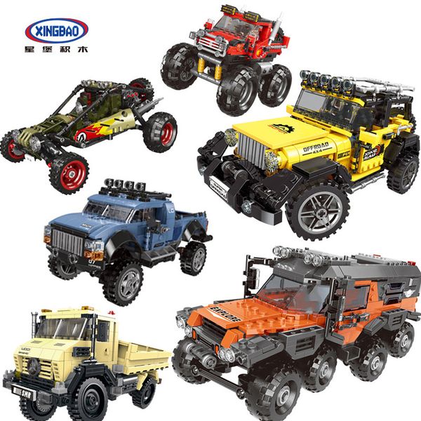 XingBao Compatible City monster truck Pickup set model blocks building suv off-road vehicle jeep Humvee racer car technique
XingBao Compatible City monster truck Pickup set model blocks building suv off-road vehicle jeep Humvee racer car technique