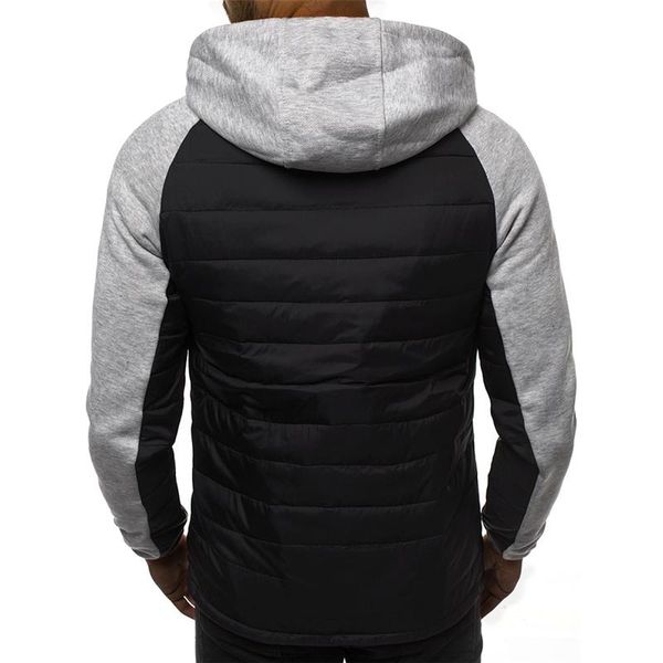 men's hoodies & sweatshirts coat autumn and winter fashion zipper thickening cotton warm jacket men like hooded zip up one piece, Black
men's hoodies & sweatshirts coat autumn and winter fashion zipper thickening cotton warm jacket men like hooded zip up one piece, Black