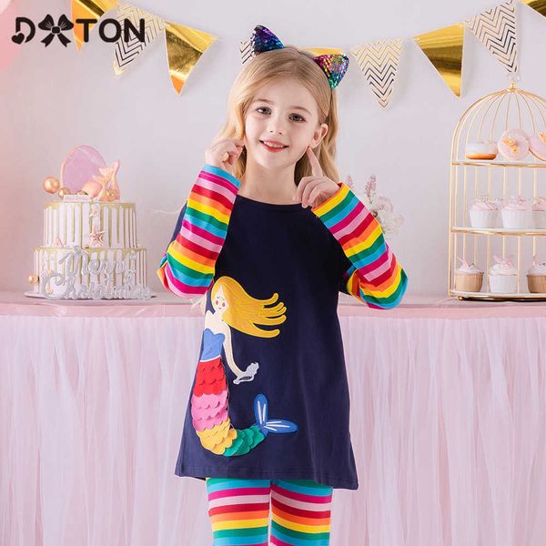 dxton new long sleeve girls t-shirts catton kids t-shirts winter clothes rainbow girl tees sequin long cartoon for children y0914, Blue
dxton new long sleeve girls t-shirts catton kids t-shirts winter clothes rainbow girl tees sequin long cartoon for children y0914, Blue