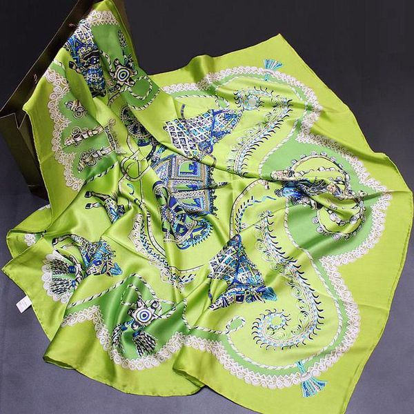 scarves 100% silk scarf women printed design classic square 105*105cm handmade hemming elegant neckerchief fashion, Blue;gray
scarves 100% silk scarf women printed design classic square 105*105cm handmade hemming elegant neckerchief fashion, Blue;gray