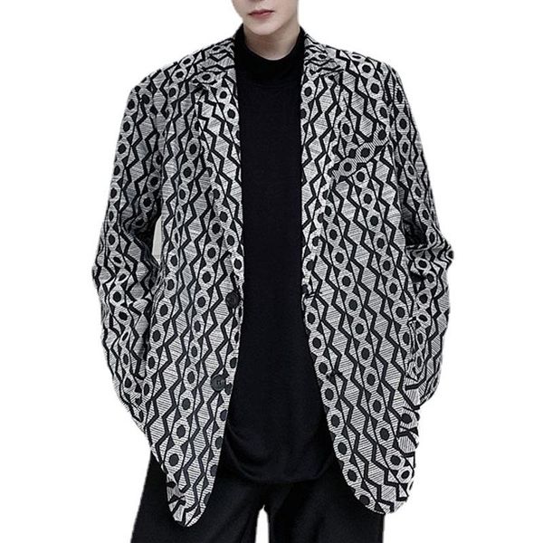 men's suits & blazers jackets men vintage fashion loose casual blazer suit jacket male harajuku korean streetwear chic coat outerwear, White;black
men's suits & blazers jackets men vintage fashion loose casual blazer suit jacket male harajuku korean streetwear chic coat outerwear, White;black