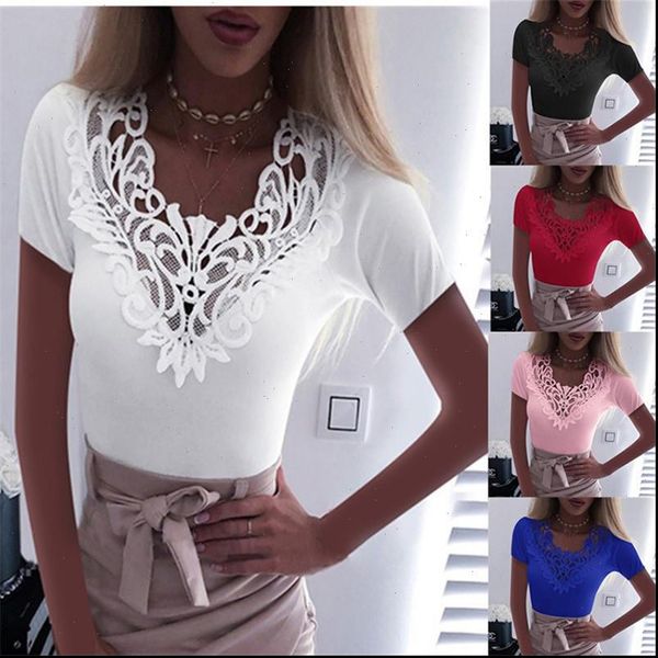 summer 5xl plus size women womens blouses patchwork lace slim black shirts casual short sleeve white blouse fashion
summer 5xl plus size women womens blouses patchwork lace slim black shirts casual short sleeve white blouse fashion