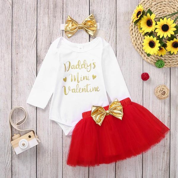 clothing sets born infant chic dress baby girls valentine's day romper tutu skirt hairband set clothes cute lovely casual jumpsuit bebe, White
clothing sets born infant chic dress baby girls valentine's day romper tutu skirt hairband set clothes cute lovely casual jumpsuit bebe, White
