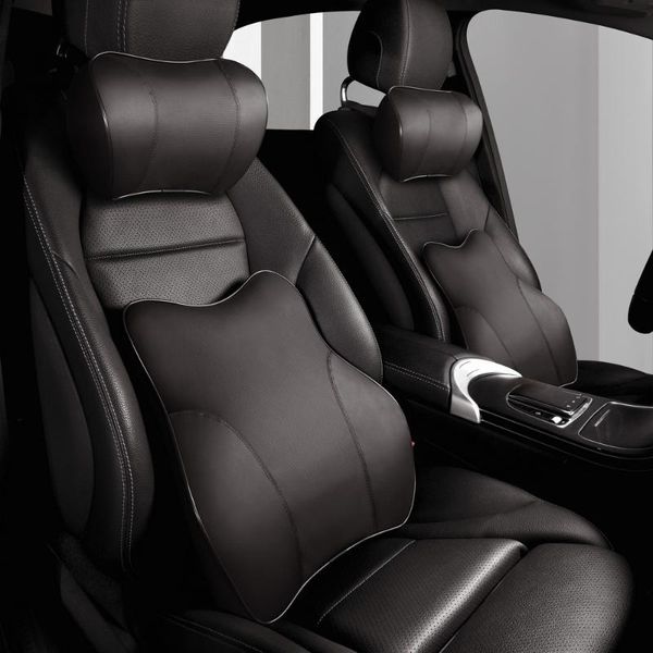 seat cushions pu leather car headrest pillow auto head restraint memory foam neck relieve lumbar pain for driving and working s
seat cushions pu leather car headrest pillow auto head restraint memory foam neck relieve lumbar pain for driving and working s