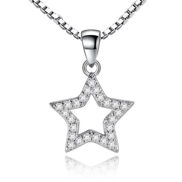 chains ihues 5 modle crystal zircon star heart circle square pendant necklace for women chain, Silver
chains ihues 5 modle crystal zircon star heart circle square pendant necklace for women chain, Silver