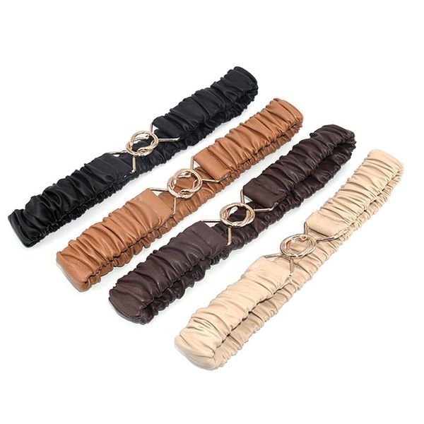 belts 1pc elastic corset for women waist cummerbunds stretch easy belt no buckle leather femme waistband, Black;brown
belts 1pc elastic corset for women waist cummerbunds stretch easy belt no buckle leather femme waistband, Black;brown