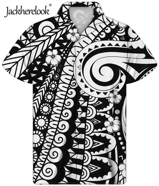 men's casual shirts jackherelook summer short sleeve for clothing black polynesian tribal floral print beach hawaiian male clothes, White;black
men's casual shirts jackherelook summer short sleeve for clothing black polynesian tribal floral print beach hawaiian male clothes, White;black
