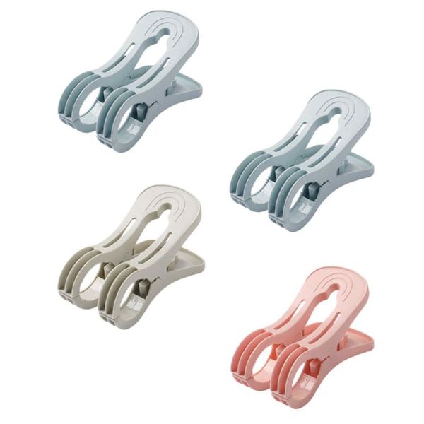 clothing & wardrobe storage 4pcs clothespins quilt clips clothes drying fixing clamps (random color) 
clothing & wardrobe storage 4pcs clothespins quilt clips clothes drying fixing clamps (random color)