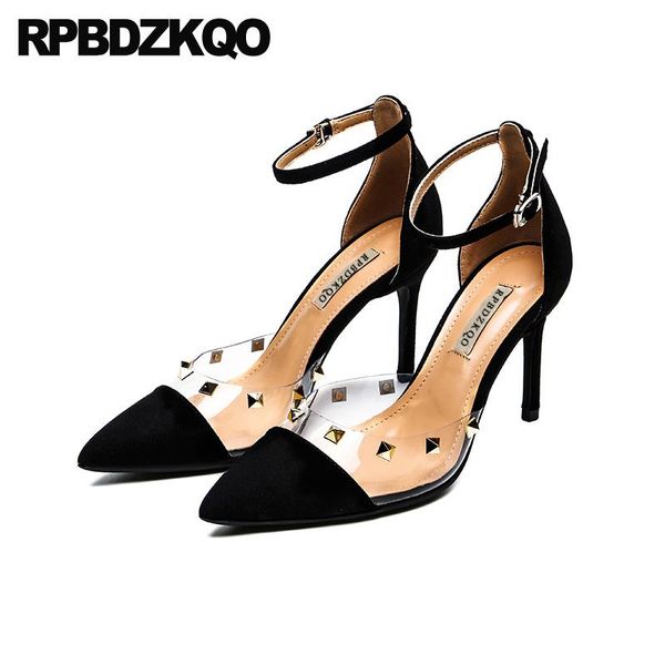 dress shoes stud transparent ankle strap fashion 2021 luxury women high heels pumps black pointed toe stiletto big size rivet clear
dress shoes stud transparent ankle strap fashion 2021 luxury women high heels pumps black pointed toe stiletto big size rivet clear