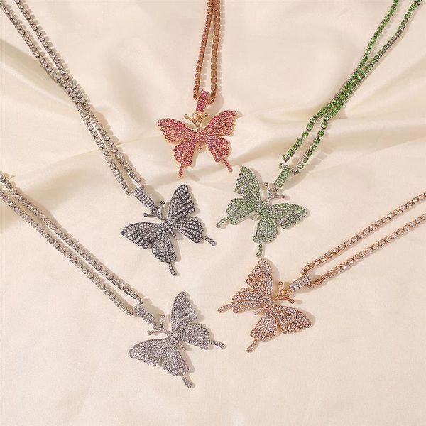 1pc creative butterfly pendant necklace chain vintage rhinestone decor for women jewelry accessories necklaces, Silver
1pc creative butterfly pendant necklace chain vintage rhinestone decor for women jewelry accessories necklaces, Silver
