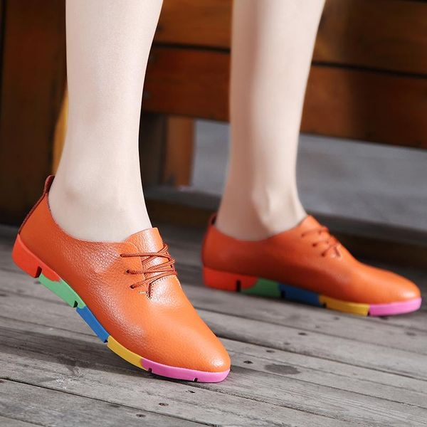 boots breathable genuine leather flat shoes women's color sole sneakers fashion white xl, Black
boots breathable genuine leather flat shoes women's color sole sneakers fashion white xl, Black