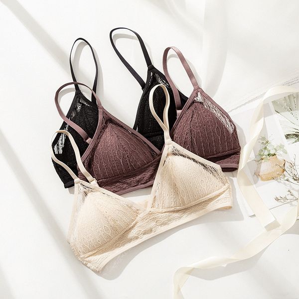 tanggesang silk bra without steel ring underwear women's no trace zero binding thin breathable sexy, Red;black
tanggesang silk bra without steel ring underwear women's no trace zero binding thin breathable sexy, Red;black