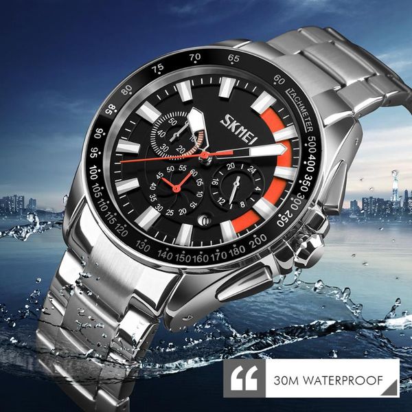 wristwatches skmei watch men sports quartz mens watches business waterproof male clock relogio masculino, Slivery;brown
wristwatches skmei watch men sports quartz mens watches business waterproof male clock relogio masculino, Slivery;brown
