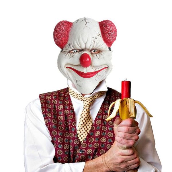 party masks halloween smiling clown mask 3d funny scary pu cosplay horrible costume props
party masks halloween smiling clown mask 3d funny scary pu cosplay horrible costume props