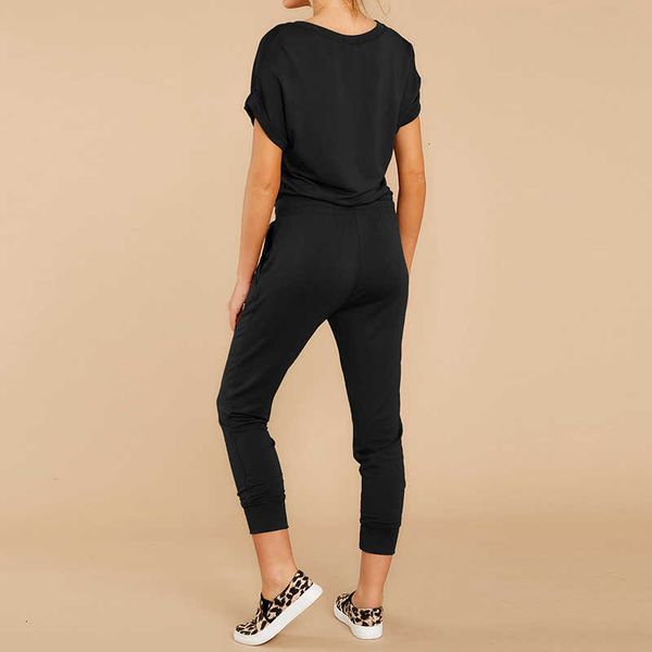 women's jumpsuits & rompers slim summer jumpsuit women short sleeve overalls solid v-neck black jump suit pocket female cl 9k7r, Black;white
women's jumpsuits & rompers slim summer jumpsuit women short sleeve overalls solid v-neck black jump suit pocket female cl 9k7r, Black;white