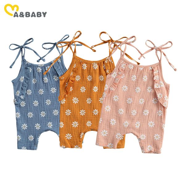0-18m summer infant born baby girl romper flower vintage jumpsuit sleeveless overalls clothing costumes 210515, Blue
0-18m summer infant born baby girl romper flower vintage jumpsuit sleeveless overalls clothing costumes 210515, Blue