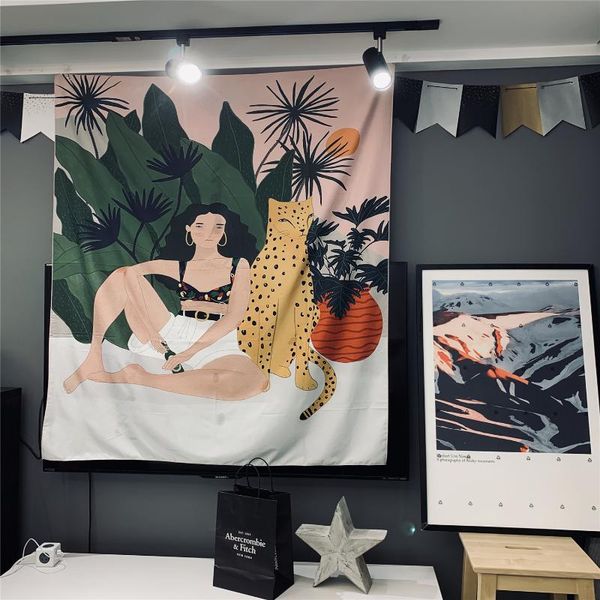 tapestries american girl tapestry aesthetic nordic wall hanging background wallcovering living room tapisserie mural home decor ed50gt
tapestries american girl tapestry aesthetic nordic wall hanging background wallcovering living room tapisserie mural home decor ed50gt