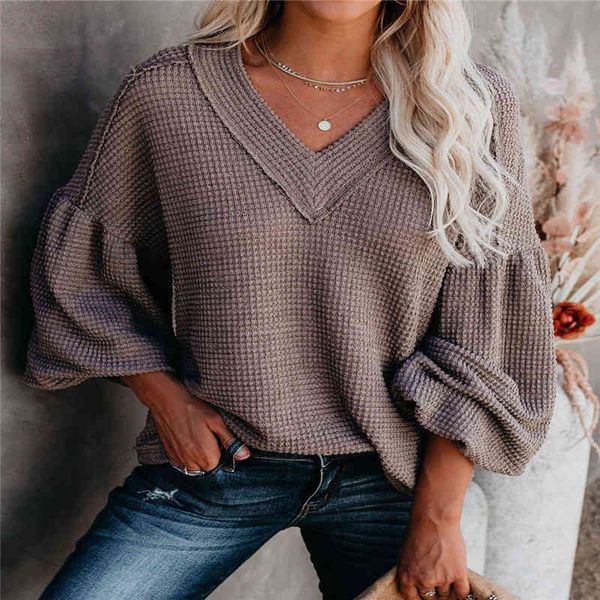 women's v-neck multicolor long sved knitted sweater is fashionable casual, suitable for work, autumn and winter, White;black
women's v-neck multicolor long sved knitted sweater is fashionable casual, suitable for work, autumn and winter, White;black