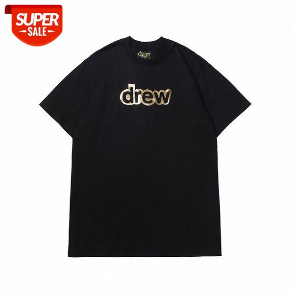 drew china limited black gold letters loose short sleeve men's and women's casual t-shirt #yr7h, White;black
drew china limited black gold letters loose short sleeve men's and women's casual t-shirt #yr7h, White;black