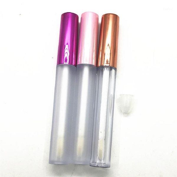 storage bottles & jars 2.5ml round lip gloss tube frosted clear empty plastic bottle with rose gold pink lid lipgloss refillable 50pcs
storage bottles & jars 2.5ml round lip gloss tube frosted clear empty plastic bottle with rose gold pink lid lipgloss refillable 50pcs