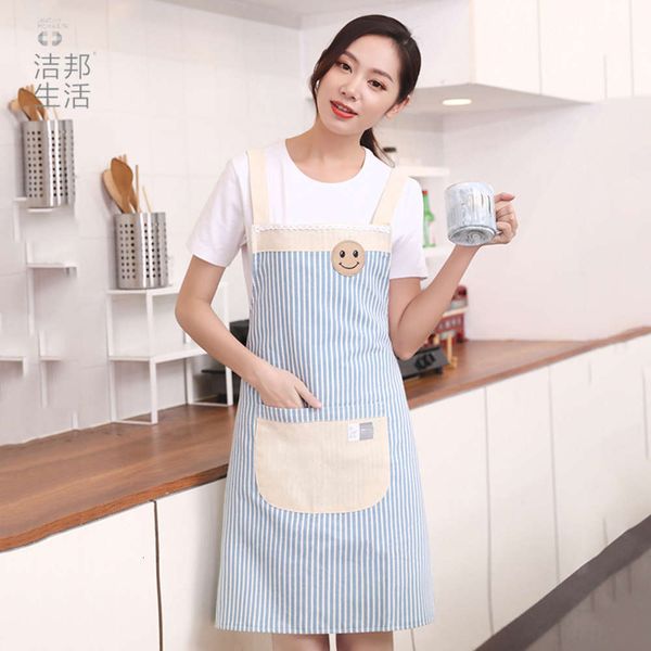 jiebang apron women's cotton hemp simple imitation water smiling face color bar work dirty restaurant
jiebang apron women's cotton hemp simple imitation water smiling face color bar work dirty restaurant