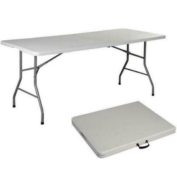 camp furniture portable folding table outdoor picnic plastic camping dining party indoor 6 ft
camp furniture portable folding table outdoor picnic plastic camping dining party indoor 6 ft