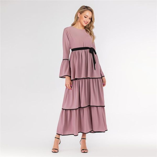 casual dresses wepbel long maxi dress chiffon fashion women's turkish ruffles muslim abaya clothing ankle length full sleeve, Black;gray
casual dresses wepbel long maxi dress chiffon fashion women's turkish ruffles muslim abaya clothing ankle length full sleeve, Black;gray