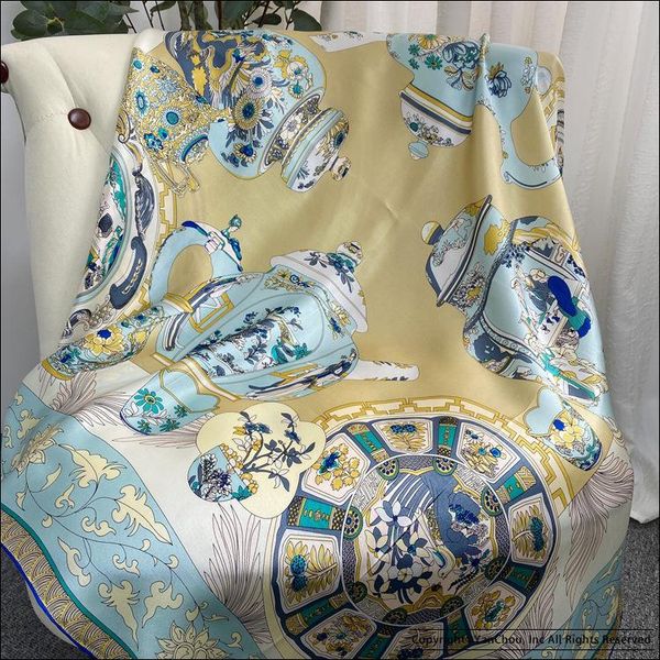 scarves 100% pure mulberry-silk scarf shawl 100cm designer hand rolled satin edges scarfs shawls foulard femme soie de marque luxe, Blue;gray
scarves 100% pure mulberry-silk scarf shawl 100cm designer hand rolled satin edges scarfs shawls foulard femme soie de marque luxe, Blue;gray