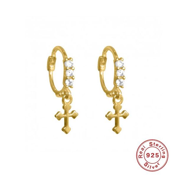 hoop & huggie boako 925 sterling silver earrings for women cross zircon crystal earring hook earings luxury jewelry pendientes ohrringe, Golden;silver
hoop & huggie boako 925 sterling silver earrings for women cross zircon crystal earring hook earings luxury jewelry pendientes ohrringe, Golden;silver