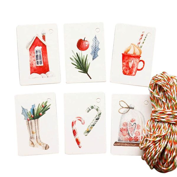 gift wrap 48/50pcs diy christmas paper bag snowman deer santa claus label hang tags party decor xmas wrapping bags
gift wrap 48/50pcs diy christmas paper bag snowman deer santa claus label hang tags party decor xmas wrapping bags