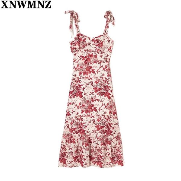 french floral print bandage spaghetti strap ruffles hem midi dress retro women tie bow sling slit summer vestido 210520, Black;gray
french floral print bandage spaghetti strap ruffles hem midi dress retro women tie bow sling slit summer vestido 210520, Black;gray