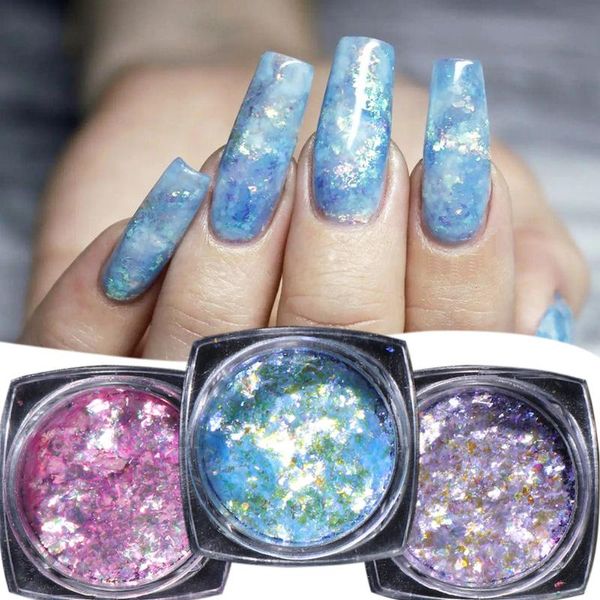 nail art kits symphony opal powder color change ice crystal sequins decoration 1box transparent flash glitter polarized bottled
nail art kits symphony opal powder color change ice crystal sequins decoration 1box transparent flash glitter polarized bottled