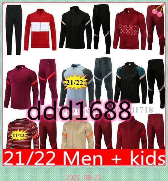 20 21 22 kids men soccer tracksuit survetement de football training suit sportswear 2021 2022 long full zipper jacketx, Black
20 21 22 kids men soccer tracksuit survetement de football training suit sportswear 2021 2022 long full zipper jacketx, Black
