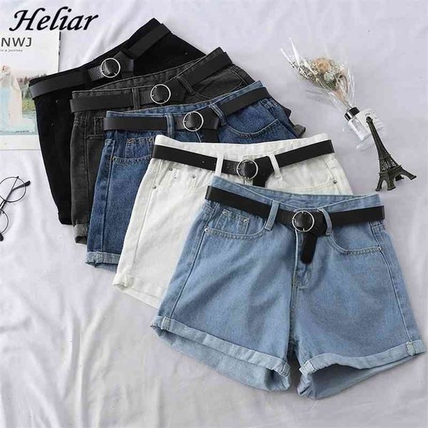 heliar spring women shorts femenino bodycon jean girl student jeans waistband skinny denim 210621, White;black
heliar spring women shorts femenino bodycon jean girl student jeans waistband skinny denim 210621, White;black