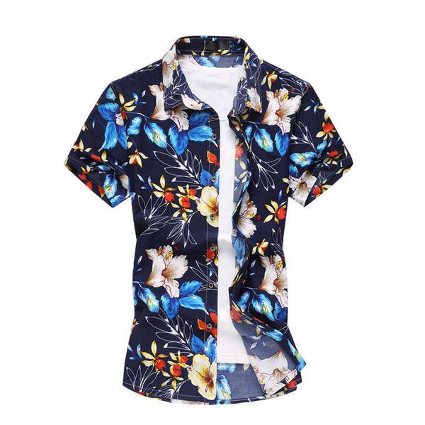 summer short sleeve men's shirt 100% mercerized cotton button down floral shirts soft and comfortable clothing 6xl 210528, White;black
summer short sleeve men's shirt 100% mercerized cotton button down floral shirts soft and comfortable clothing 6xl 210528, White;black