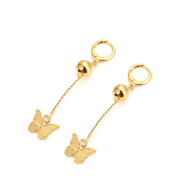 hoop & huggie gold africa butterfly fashion jewelry metal drop earrings for kids gifts wedding bridal, Golden;silver
hoop & huggie gold africa butterfly fashion jewelry metal drop earrings for kids gifts wedding bridal, Golden;silver
