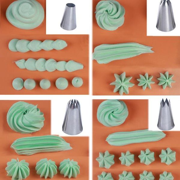 baking & pastry tools 5 pcs cream decorating tips set ice piping nozzles large cake stainless steel cupcake head dessert decorator
baking & pastry tools 5 pcs cream decorating tips set ice piping nozzles large cake stainless steel cupcake head dessert decorator