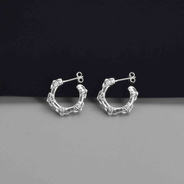 design jewelry croix cross earrings fashion personality girls' half round ring s925 silver needle punk hip hop, Golden
design jewelry croix cross earrings fashion personality girls' half round ring s925 silver needle punk hip hop, Golden